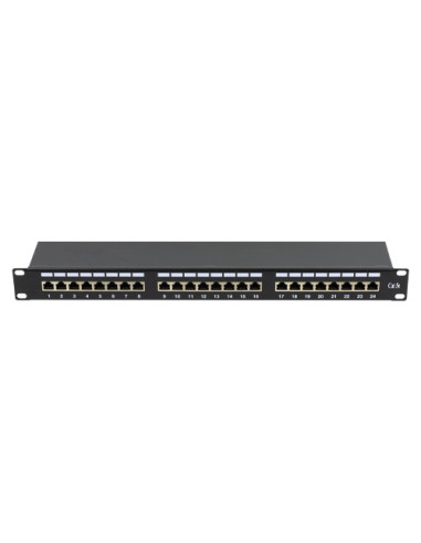 Patch Panel 1U, FTP cat5e, 24 porturi RJ45 - ASYTECH Networking