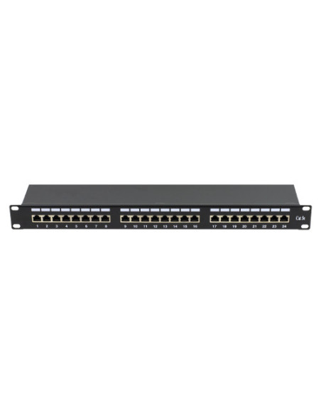 Patch Panel 1U, FTP cat5e, 24 porturi RJ45 - ASYTECH Networking