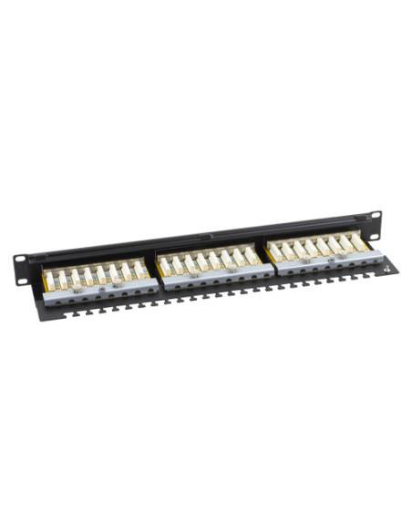 Patch Panel 1U, FTP cat5e, 24 porturi RJ45 - ASYTECH Networking