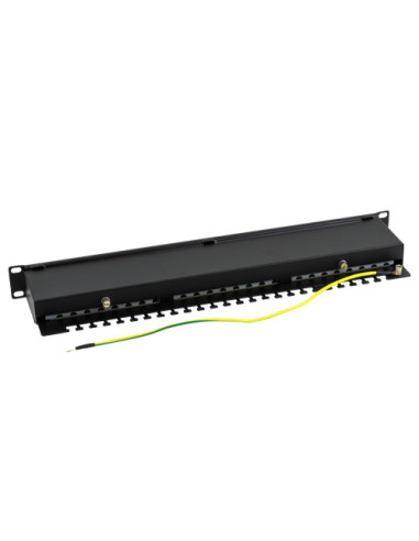 Patch Panel 1U, FTP cat5e, 24 porturi RJ45 - ASYTECH Networking