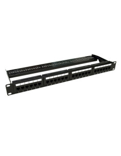 Patch Panel 1U, UTP cat6, 24 porturi RJ45 - ASYTECH Networking