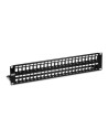 Patch Panel ecranat 48 porturi blank keystone 2U - TRENDnet