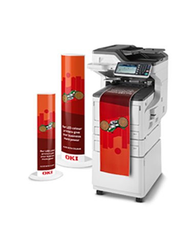 Multif. laser A3 color fax OKI MC883dnct