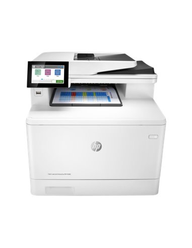 Imprimanta Multifunctionala laser color fax A4 HP Color LaserJet Enterprise MFP M480f 3QA55A