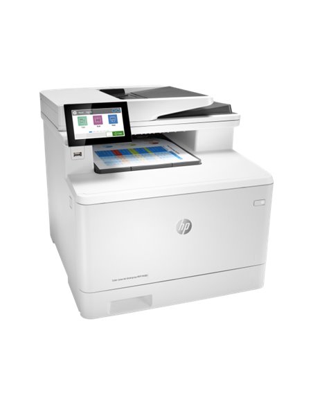 Imprimanta Multifunctionala laser color fax A4 HP Color LaserJet Enterprise MFP M480f 3QA55A