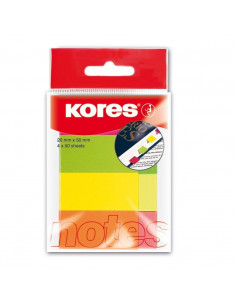 NOTES ADEZIV 20*50MM 4 CULORI*50 FILE KORES,KO45104