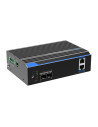 Switch industrial 2 porturi Gigabit HPoE, 2 porturi uplink