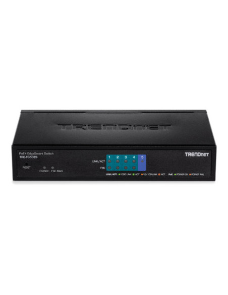 Switch 5 porturi - 4 Gigabit PoE+ 31W, 1 x Gigabit - TRENDnet