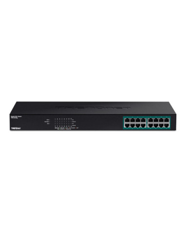 Switch 16 porturi Gigabit PoE+ 246W - TRENDnet