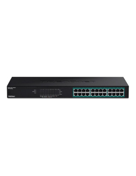 Switch 24 porturi Gigabit PoE+ 370W - TRENDnet
