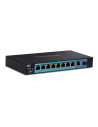 Switch 8 porturi Gigabit PoE+ 58W, 1 port Gigabit, 1 port SFP -