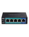 Switch 5 porturi Gigabit PoE+ 35W - TRENDnet TE-GP051,TE-GP051