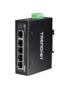 Switch industrial 5 porturi Gigabit DIN-Rail - TRENDnet