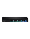 Switch 28 porturi Gigabit Web Smart, 24 x PoE+, 4 x Gigabit/SFP