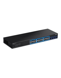 Switch Web Smart Managemet 24 porturi Gigabit, 4 porturi SFP+