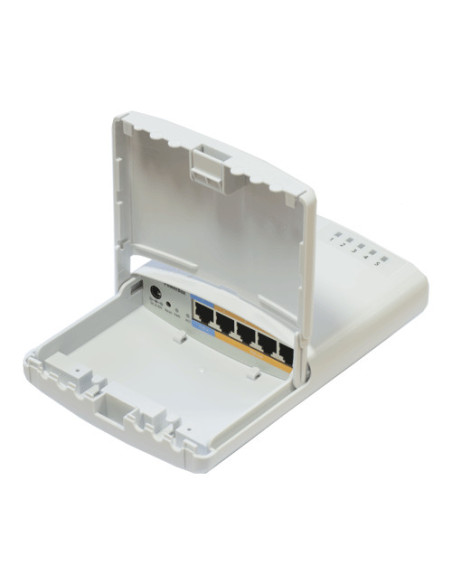 Router PowerBox de exterior, 5 x Fast Ethernet, 4 x PoE