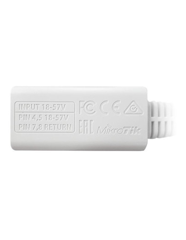 Injector PoE pasiv 18-57V, Gigabit - Mikrotik RBGPOE,RBGPOE