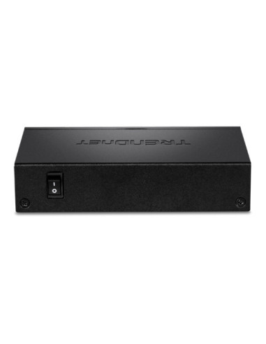 Switch 4 porturi Gigabit Long Range 200m PoE+, 1 port Gigabit -