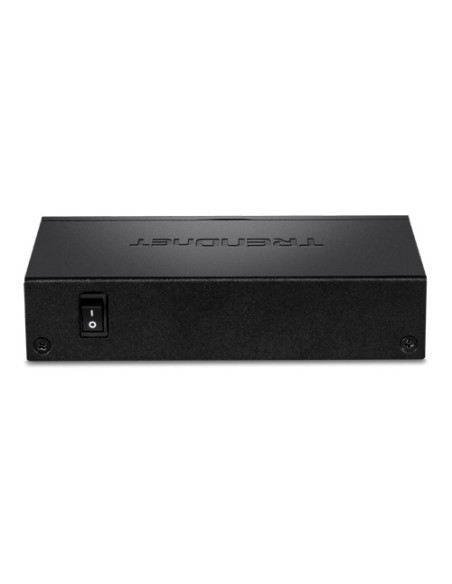 Switch 4 porturi Gigabit Long Range 200m PoE+, 1 port Gigabit -