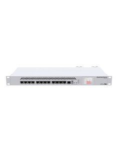 Cloud Core Router, 12 x Gigabit, RouterOS L6, 1U - MikroTik