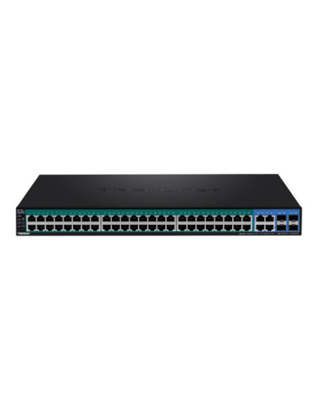 Switch 52 porturi Gigabit Web Smart, 48 x PoE+, 4 x Gigabit/SFP