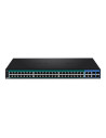 Switch 52 porturi Gigabit Web Smart, 48 x PoE+, 4 x Gigabit/SFP