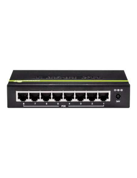 Switch 8 porturi Gigabit PoE/PoE+ 61W - TRENDnet