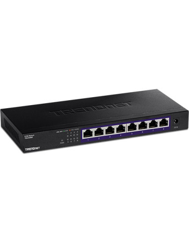 Switch 8 porturi 2.5G, Fanless - TRENDnet TEG-S380,TEG-S380