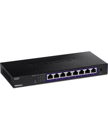 Switch 8 porturi 2.5G, Fanless - TRENDnet TEG-S380,TEG-S380