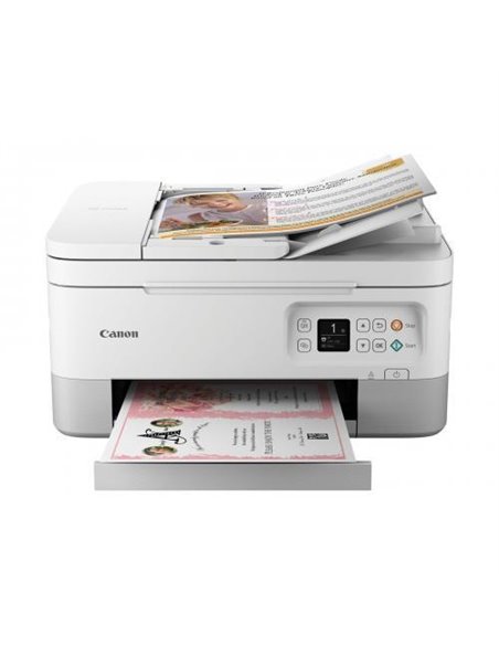 Imprimanta Multifunctionala inkjet A4 Canon PIXMA TS7451a, Alb