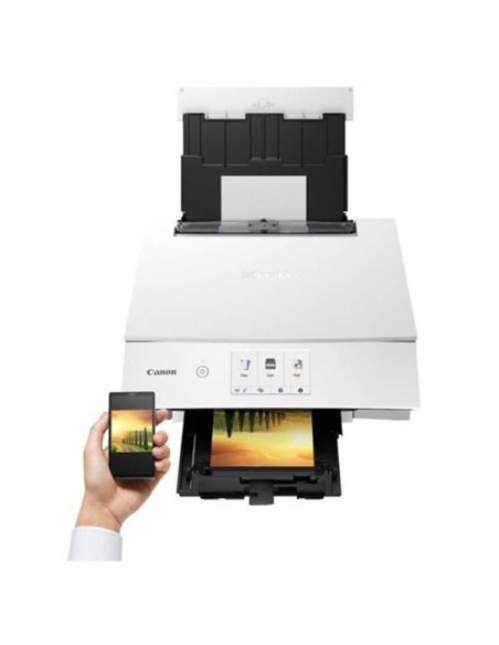Imprimanta Multiunctionala inkjet A4 Canon PIXMA TS8351a, Alb