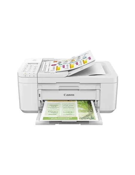 Imprimanta Multifunctionala inkjet fax A4 Canon PIXMA TR4651, Alb