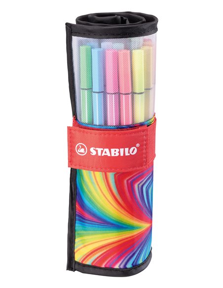 6825-071-20,Fineliner STABILO Point 68, 1 mm 25 buc/SET, 6825-071-20