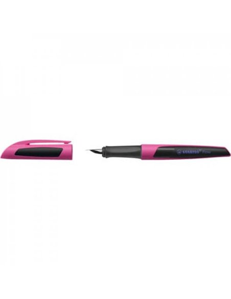 5071/2-41,Stilou STABILO, penita tip M, 0.5 mm, roz cu negru