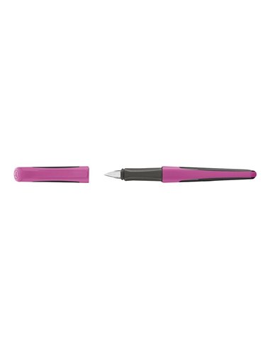 5071/2-41,Stilou STABILO, penita tip M, 0.5 mm, roz cu negru