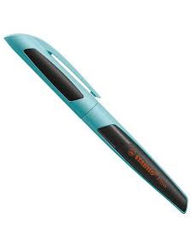 5071/1-41,Stilou STABILO, penita tip M, 0.5 mm, turcoaz cu negru