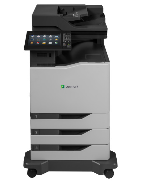 Multif. laser A4 color fax Lexmark CX825DTE