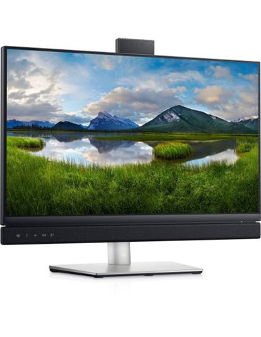 Monitor LED Dell C2422HE, 23.8inch, 1920x1080, 5ms GTG, Negru cu gri