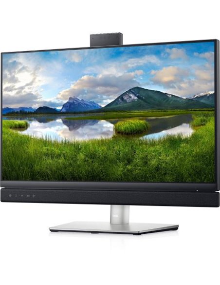 Monitor LED Dell C2422HE, 23.8inch, 1920x1080, 5ms GTG, Negru cu gri