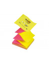 Notes Adeziv Post-It 3M Z Neon Bicolor 76 X 76 Mm 100 File Notes Adeziv Post-It 3M Z Neon Bicolor 76 X 76 Mm 100 File