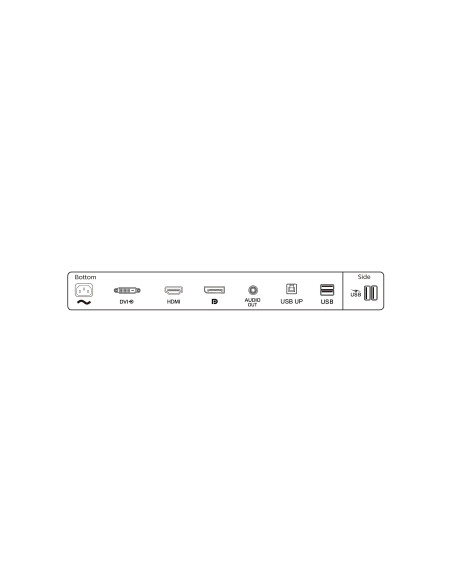 MONITOARE  PHILIPS 23.8 inch, home, office, IPS, WQHD (2560 x 1440), Wide, 250 cd mp, 4 ms, HDMI, DVI, DisplayPort, "245B1 00" (
