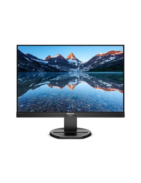 Monitor  PHILIPS 24.1 inch, home, office, IPS, Full HD (1920 x 1080), Wide, 300 cd mp, 4 ms, Negru