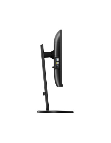 Monitor  PHILIPS 24.1 inch, home, office, IPS, Full HD (1920 x 1080), Wide, 300 cd mp, 4 ms, Negru