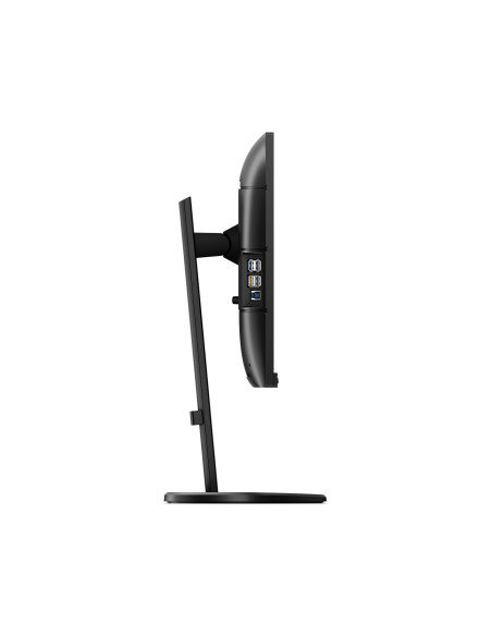 Monitor  PHILIPS 24.1 inch, home, office, IPS, Full HD (1920 x 1080), Wide, 300 cd mp, 4 ms, Negru