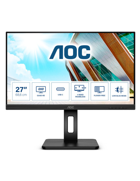 MONITOR 27" AOC Q27P2CA, "Q27P2CA" (include TV 6.00lei)