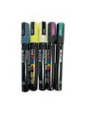 Set 5 Markere UNI POSCA PC-5M, 1.8-2.5 mm, POS24-PC5M