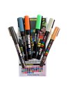 Set 6 Markere UNI POSCA PC-3M, 0.9-1.3 mm, POS25-PC3M