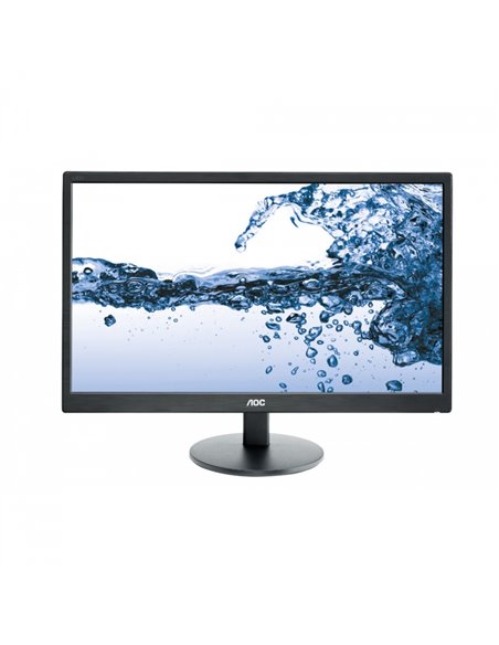 Monitor 21.5" AOC E2270SWHN, FHD, TN, 16:9, WLED, 5 ms, 200 cd/m2, 90/65, 20M:1, HDMI, VGA, VESA, ,