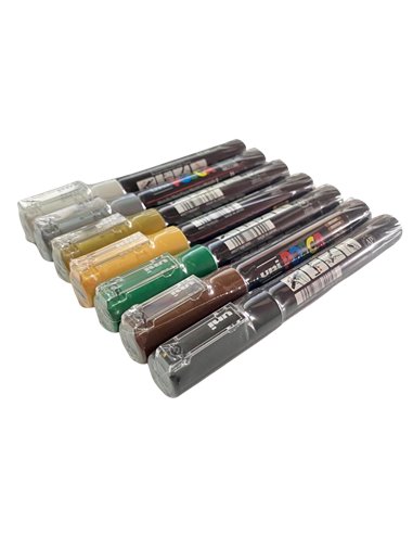 Set 7 markere UNI POSCA PC-1M 0.7-1 mm, POS27-PC1M