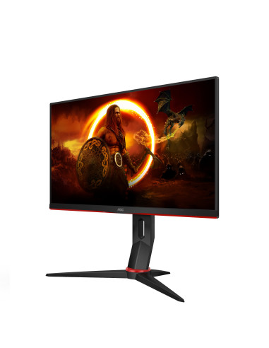 Monitor 23.8" AOC 24G2U5 BK, Gaming, FHD 1920*1080, 75 Hz, 1 ms, IPS, WLED, 16 9, 250 cd mp, 1000 1,